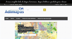 Desktop Screenshot of adimapas.com.br